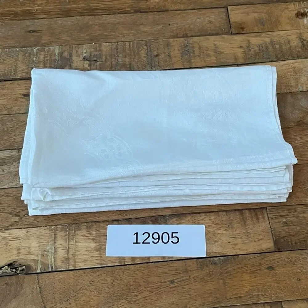 Damask Tonal Floral Jacquard Napkin Set (6) 21